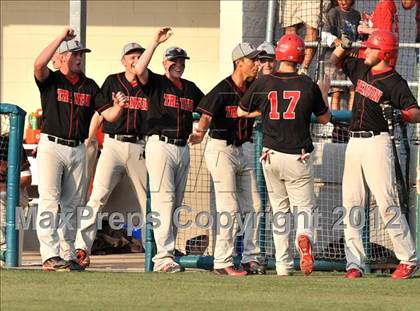 Thumbnail 2 in Archer City vs. Trenton (UIL 1A Region 2 semifinals) photogallery.