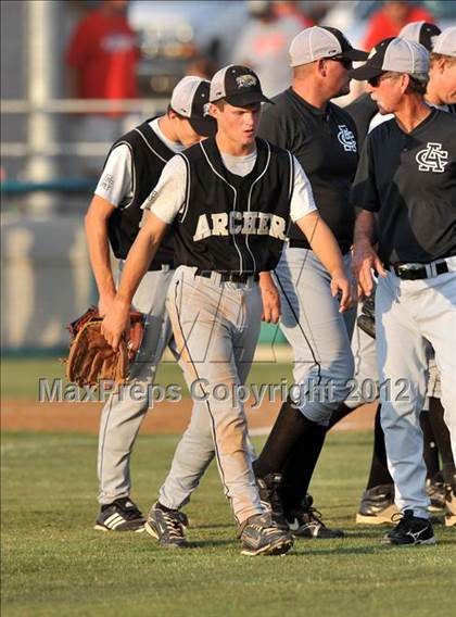 Thumbnail 1 in Archer City vs. Trenton (UIL 1A Region 2 semifinals) photogallery.