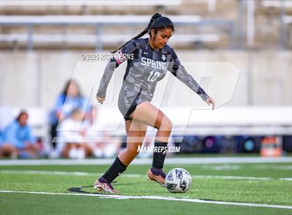 Thumbnail 2 in College Park @ Spring (UIL Bi-District 6A Soccer D2 playoff) photogallery.