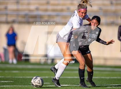 Thumbnail 2 in College Park @ Spring (UIL Bi-District 6A Soccer D2 playoff) photogallery.