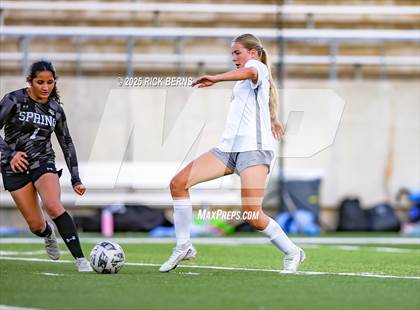 Thumbnail 1 in College Park @ Spring (UIL Bi-District 6A Soccer D2 playoff) photogallery.