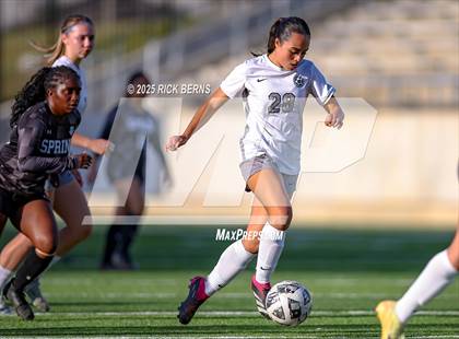 Thumbnail 3 in College Park @ Spring (UIL Bi-District 6A Soccer D2 playoff) photogallery.