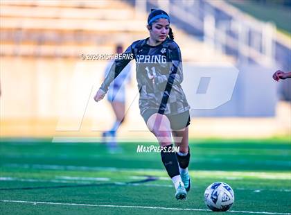 Thumbnail 1 in College Park @ Spring (UIL Bi-District 6A Soccer D2 playoff) photogallery.