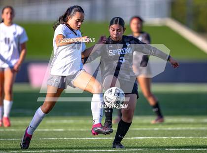 Thumbnail 2 in College Park @ Spring (UIL Bi-District 6A Soccer D2 playoff) photogallery.