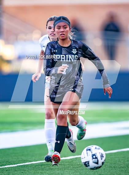 Thumbnail 3 in College Park @ Spring (UIL Bi-District 6A Soccer D2 playoff) photogallery.