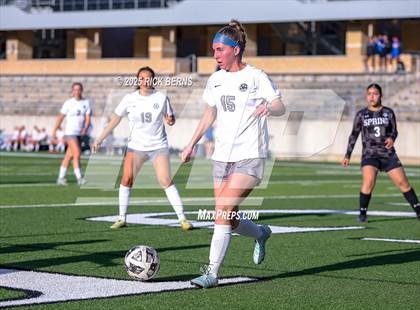 Thumbnail 2 in College Park @ Spring (UIL Bi-District 6A Soccer D2 playoff) photogallery.