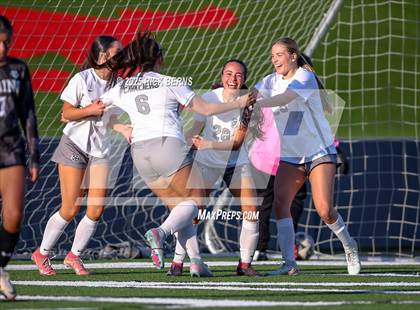 Thumbnail 3 in College Park @ Spring (UIL Bi-District 6A Soccer D2 playoff) photogallery.
