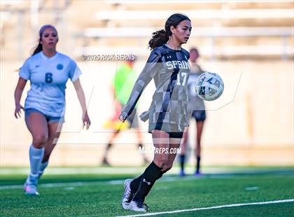 Thumbnail 2 in College Park @ Spring (UIL Bi-District 6A Soccer D2 playoff) photogallery.