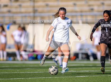 Thumbnail 2 in College Park @ Spring (UIL Bi-District 6A Soccer D2 playoff) photogallery.