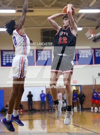 Thumbnail 1 in South Mecklenburg @ North Mecklenburg (NCHSAA 4A Round 2) photogallery.