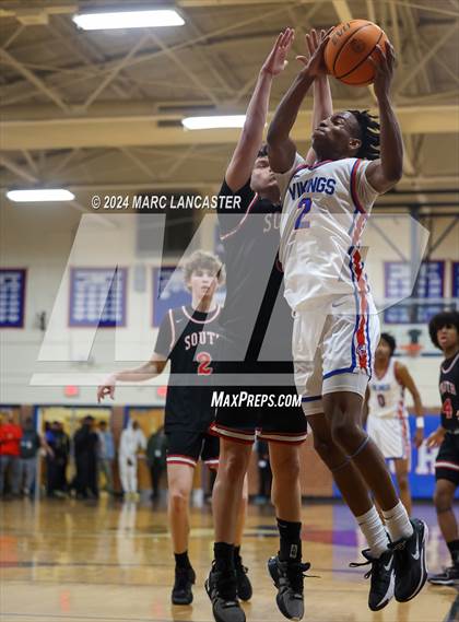 Thumbnail 2 in South Mecklenburg @ North Mecklenburg (NCHSAA 4A Round 2) photogallery.