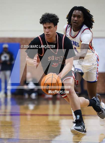Thumbnail 3 in South Mecklenburg @ North Mecklenburg (NCHSAA 4A Round 2) photogallery.