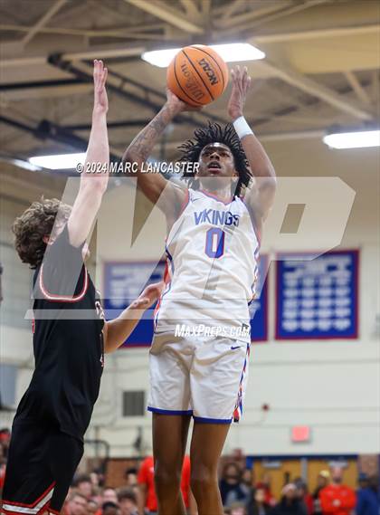 Thumbnail 1 in South Mecklenburg @ North Mecklenburg (NCHSAA 4A Round 2) photogallery.