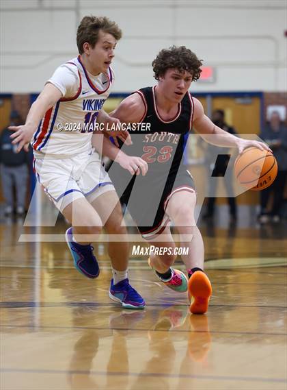 Thumbnail 2 in South Mecklenburg @ North Mecklenburg (NCHSAA 4A Round 2) photogallery.