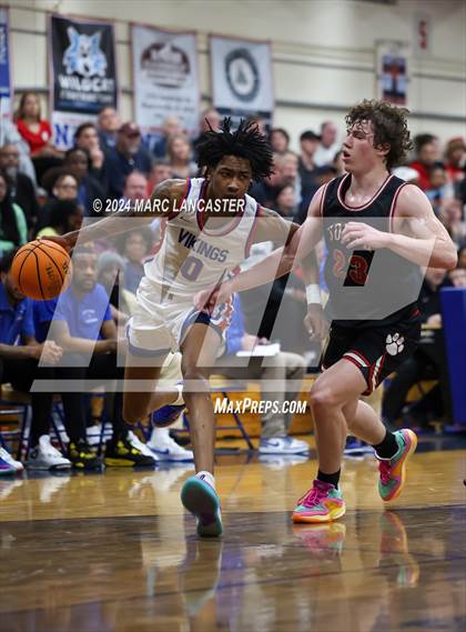 Thumbnail 1 in South Mecklenburg @ North Mecklenburg (NCHSAA 4A Round 2) photogallery.