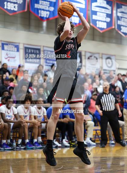 Thumbnail 1 in South Mecklenburg @ North Mecklenburg (NCHSAA 4A Round 2) photogallery.