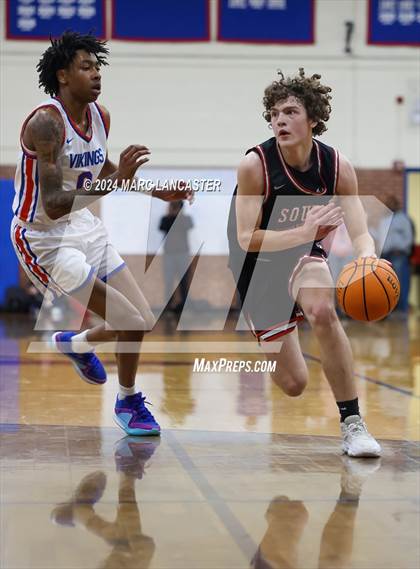 Thumbnail 3 in South Mecklenburg @ North Mecklenburg (NCHSAA 4A Round 2) photogallery.