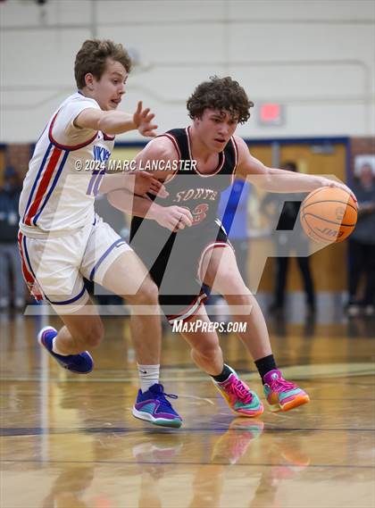 Thumbnail 3 in South Mecklenburg @ North Mecklenburg (NCHSAA 4A Round 2) photogallery.