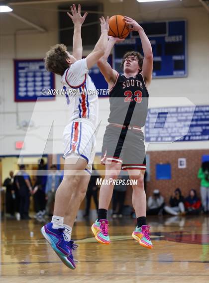 Thumbnail 2 in South Mecklenburg @ North Mecklenburg (NCHSAA 4A Round 2) photogallery.