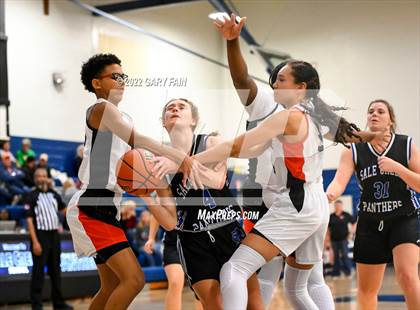 Thumbnail 1 in South Pittsburg vs Sale Creek (Battle At The Creek) photogallery.