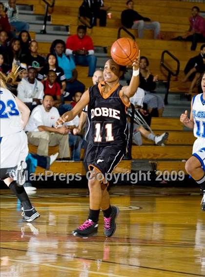 Thumbnail 2 in Dobie vs Cypress Creek (McDonalds Texas Invitational) photogallery.