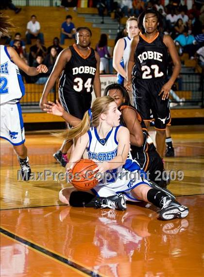 Thumbnail 2 in Dobie vs Cypress Creek (McDonalds Texas Invitational) photogallery.