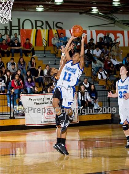 Thumbnail 2 in Dobie vs Cypress Creek (McDonalds Texas Invitational) photogallery.
