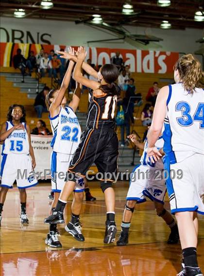 Thumbnail 1 in Dobie vs Cypress Creek (McDonalds Texas Invitational) photogallery.