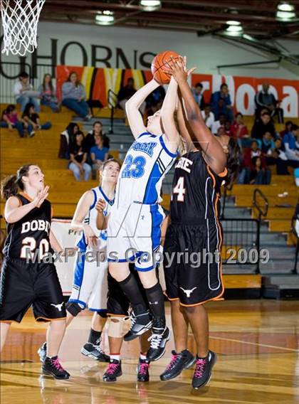 Thumbnail 2 in Dobie vs Cypress Creek (McDonalds Texas Invitational) photogallery.