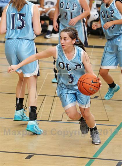 Thumbnail 2 in Dantzler Charter vs. Our Lady of Peace (So Cal Holiday Classic) photogallery.
