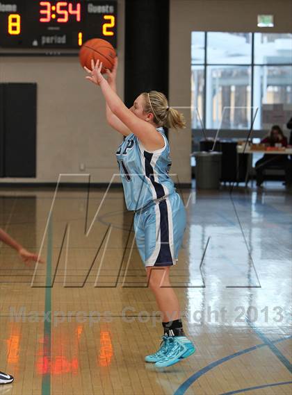 Thumbnail 2 in Dantzler Charter vs. Our Lady of Peace (So Cal Holiday Classic) photogallery.