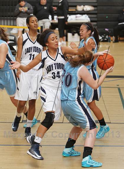 Thumbnail 3 in Dantzler Charter vs. Our Lady of Peace (So Cal Holiday Classic) photogallery.