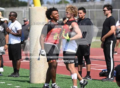 Thumbnail 1 in Mission Viejo vs. St. John Bosco (Battle At The Beach) photogallery.