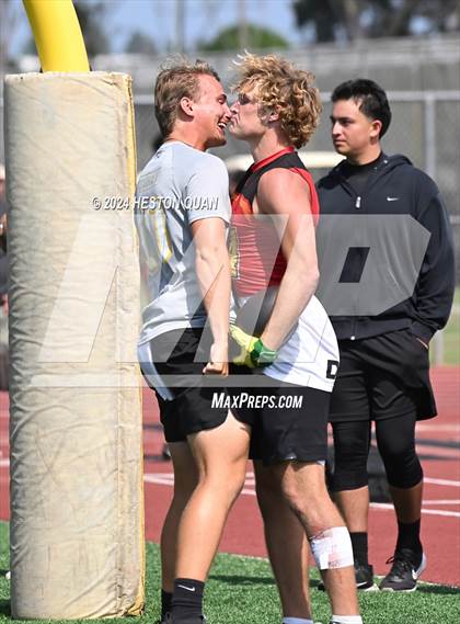 Thumbnail 1 in Mission Viejo vs. St. John Bosco (Battle At The Beach) photogallery.