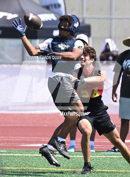 Thumbnail 3 in Mission Viejo vs. St. John Bosco (Battle At The Beach) photogallery.