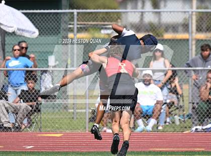 Thumbnail 2 in Mission Viejo vs. St. John Bosco (Battle At The Beach) photogallery.