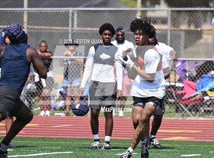 Thumbnail 1 in Mission Viejo vs. St. John Bosco (Battle At The Beach) photogallery.