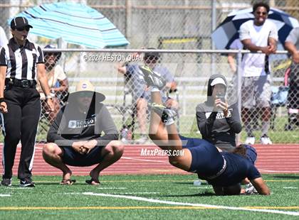 Thumbnail 2 in Mission Viejo vs. St. John Bosco (Battle At The Beach) photogallery.