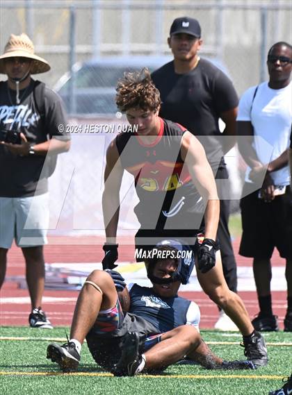 Thumbnail 3 in Mission Viejo vs. St. John Bosco (Battle At The Beach) photogallery.