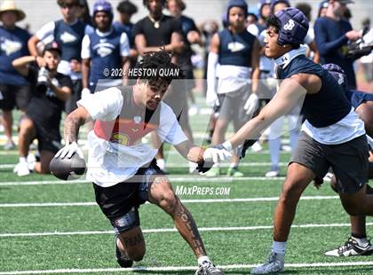 Thumbnail 1 in Mission Viejo vs. St. John Bosco (Battle At The Beach) photogallery.