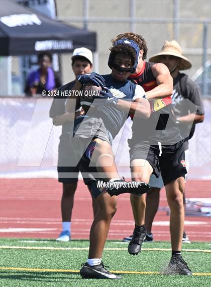 Thumbnail 3 in Mission Viejo vs. St. John Bosco (Battle At The Beach) photogallery.