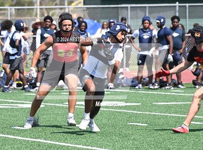 Thumbnail 1 in Mission Viejo vs. St. John Bosco (Battle At The Beach) photogallery.