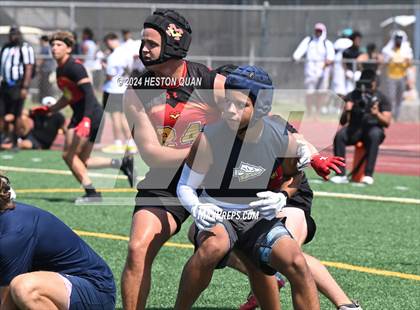 Thumbnail 3 in Mission Viejo vs. St. John Bosco (Battle At The Beach) photogallery.