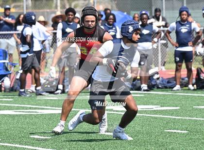 Thumbnail 1 in Mission Viejo vs. St. John Bosco (Battle At The Beach) photogallery.