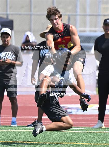 Thumbnail 3 in Mission Viejo vs. St. John Bosco (Battle At The Beach) photogallery.
