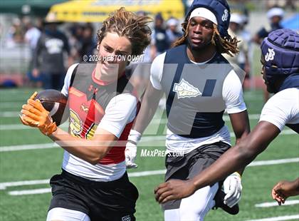 Thumbnail 1 in Mission Viejo vs. St. John Bosco (Battle At The Beach) photogallery.
