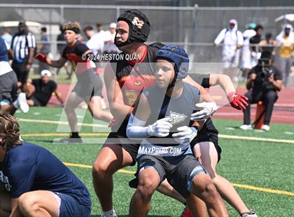 Thumbnail 2 in Mission Viejo vs. St. John Bosco (Battle At The Beach) photogallery.