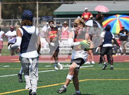 Thumbnail 1 in Mission Viejo vs. St. John Bosco (Battle At The Beach) photogallery.