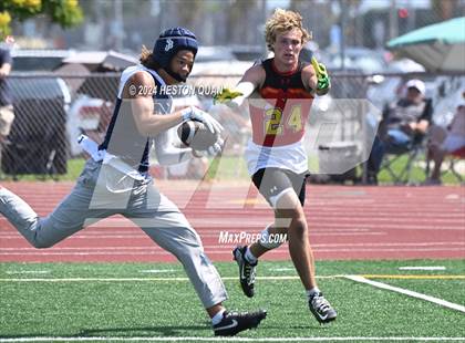 Thumbnail 1 in Mission Viejo vs. St. John Bosco (Battle At The Beach) photogallery.