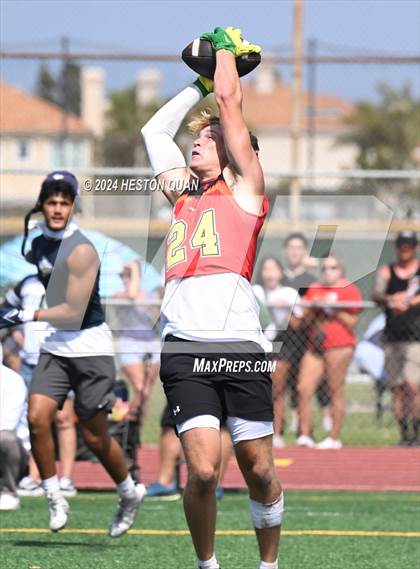 Thumbnail 2 in Mission Viejo vs. St. John Bosco (Battle At The Beach) photogallery.